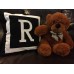 RubeyLiza - Alpaca Filled "Honey Bear" Teddy Bear